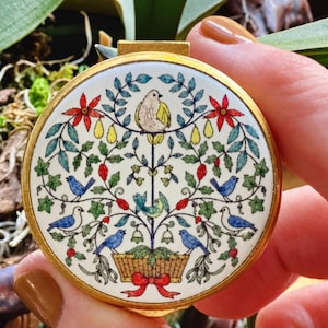 Staffordshire Enamels Trinket Box - Etsy