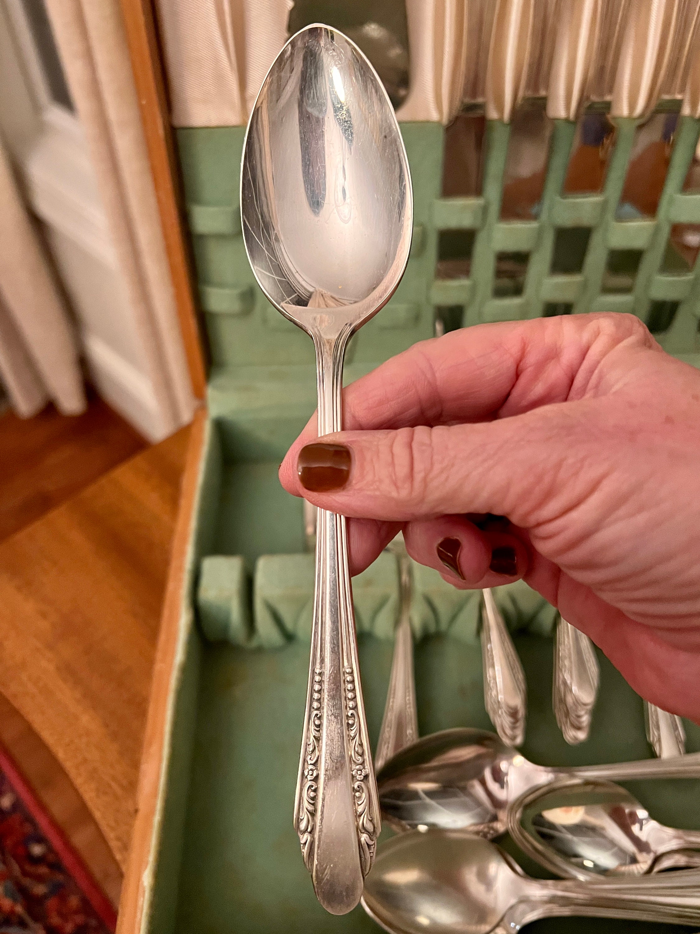 International Silver Co. 49 Piece Set Manor Plate Silverware Etsy