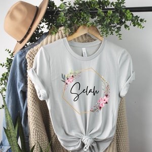 Selah T-Shirt | Selah | Bella Canvas 3001 | Scripture Tee | Christian