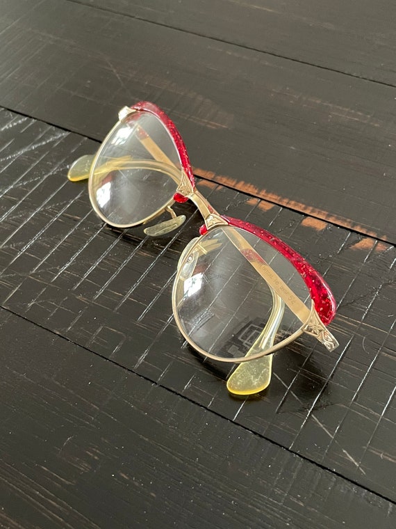 American Optical Flame Cateye Glasses With Original Box and - Etsy