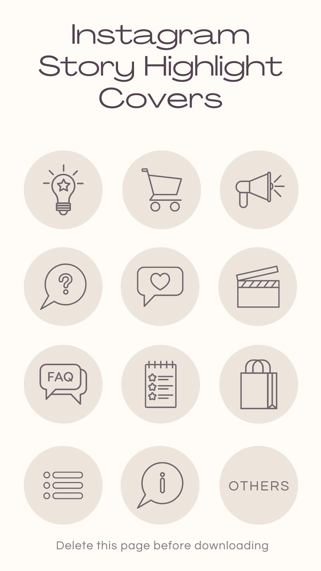 minimal-instagram-highlight-covers-minimalist-highlight-icons-cream