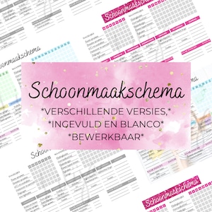 Städschema, städplanerare, ADHD, utskrivbar, redigerbar, veckovis, månadsvis, dagligen, digital, checklista