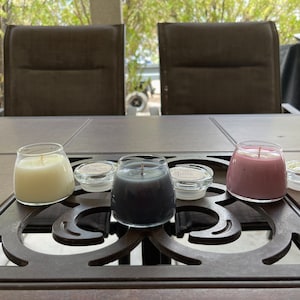 Vibe Jar Candle with Lid - 100% Soy Wax - Choose from Many Scents or Unscented