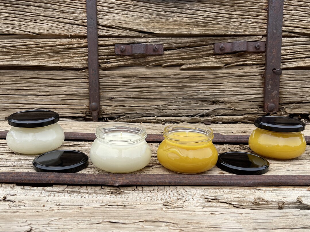 Tureen Jar Candle With Lid 8 Oz. 100 Pure Allnatural Etsy