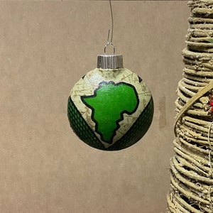 African Ornaments - Disc Shaped Christmas  ornaments - Black Ornaments - Nubian Grace - Black History - Handmade Ornaments - Cute Ornaments