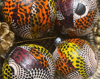 African Ornaments - Christmas Ornaments - Black Ornaments - Nubian Grace - Black History - Handmade Ornaments - Cute Ornaments
