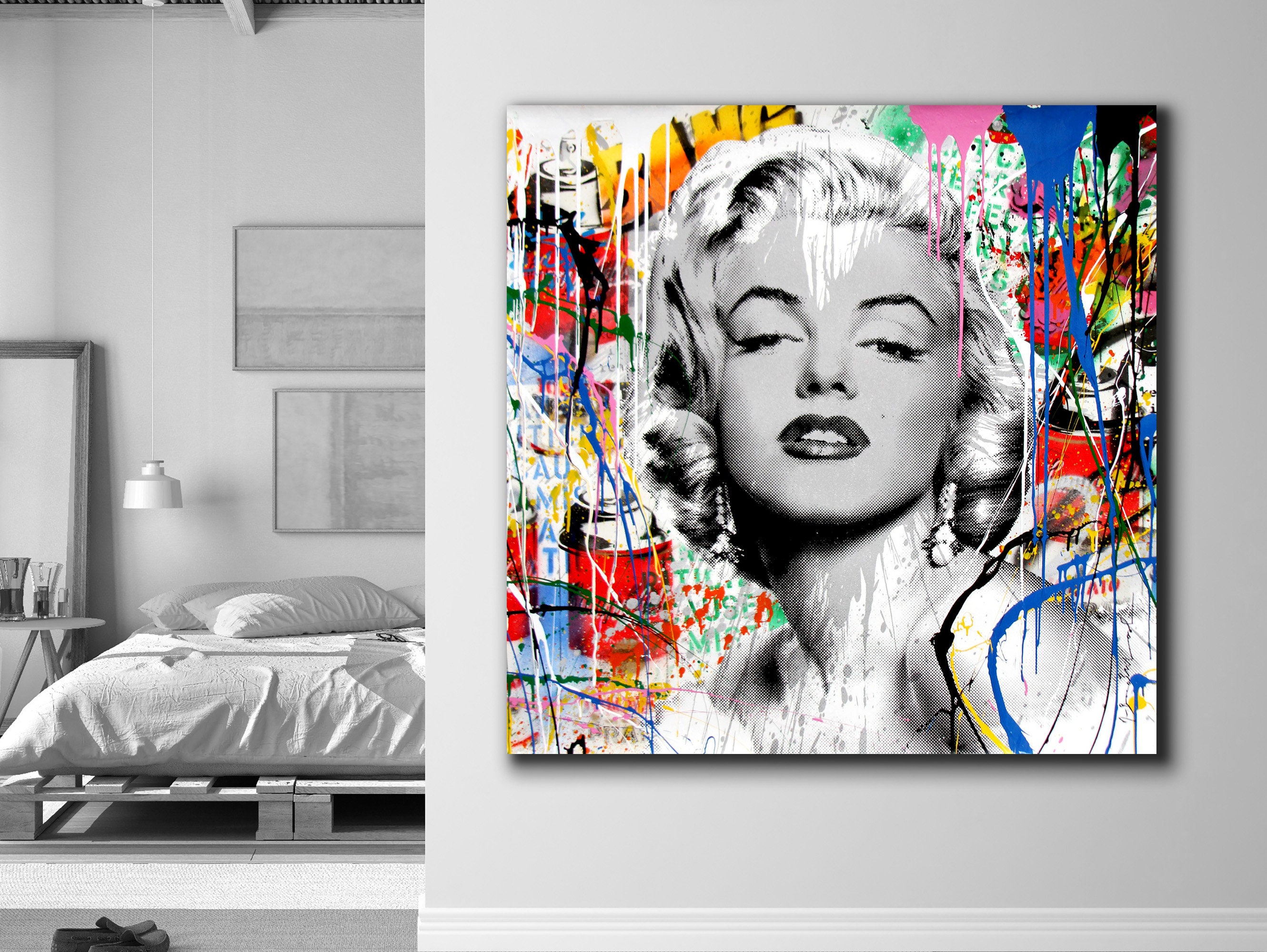 Marilyn Monroe Style Bedroom