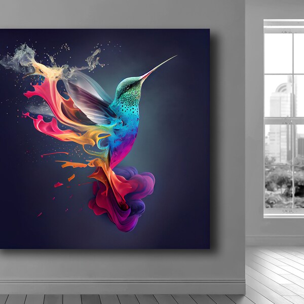 Colorful Animal Art Etsy