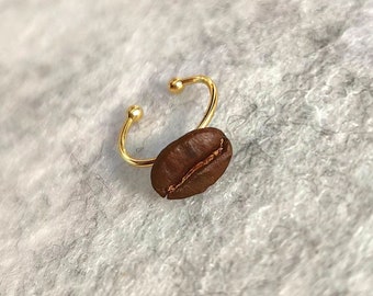 Coffee Bean Ring,Natural coffee beans Rings