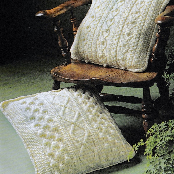 Cushion Knitting Patterns Etsy UK