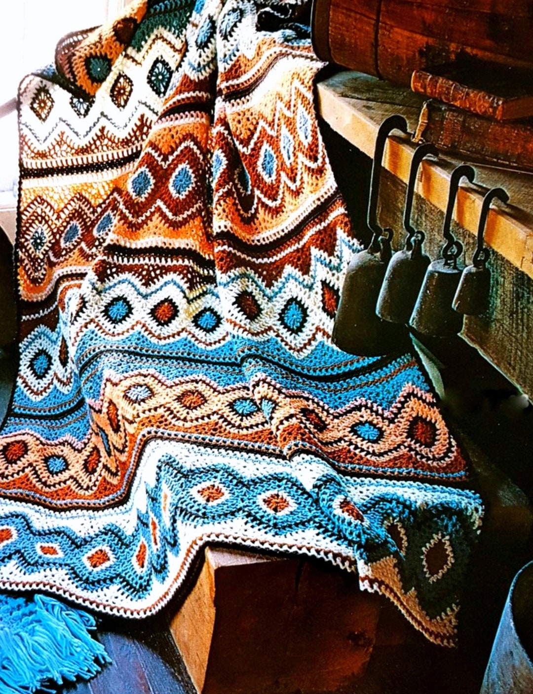 RETIREMENT SALE *** Vintage Crochet Pattern Navajo Indian Native ...