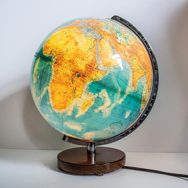 Mid Century Student Light Globe jaren '80