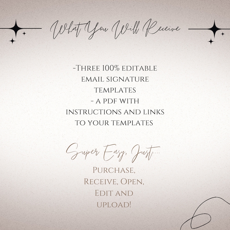 3 Professional Looking Canva Email Signature Templates for Gmail or Outlook image 7