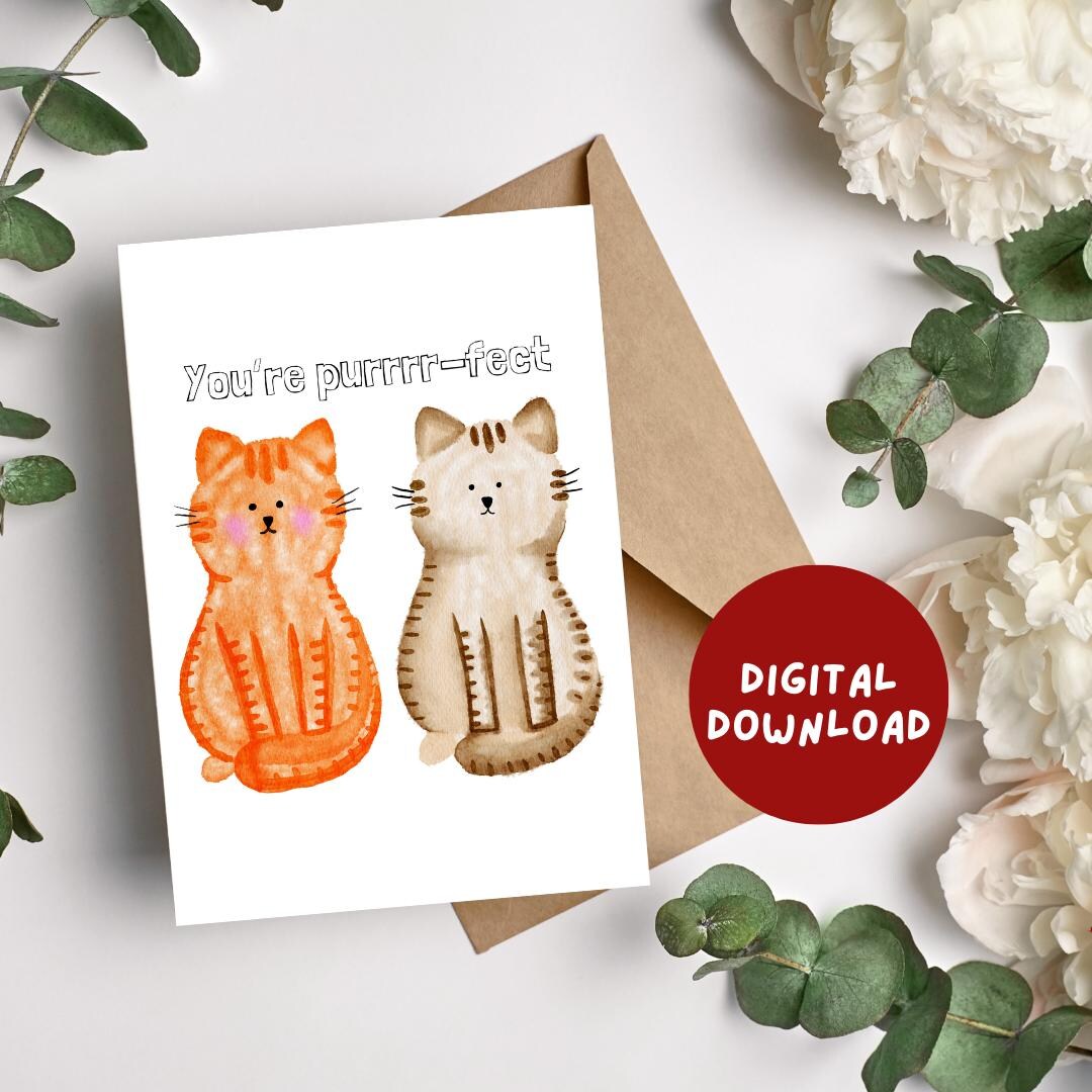 Valentine's Day Card | Funny Love You Card | Printable Anniversary Card ...