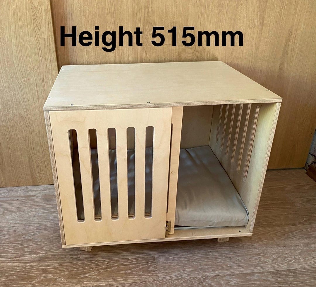 Stunning Modern Dog Crate With Multiple Doors image