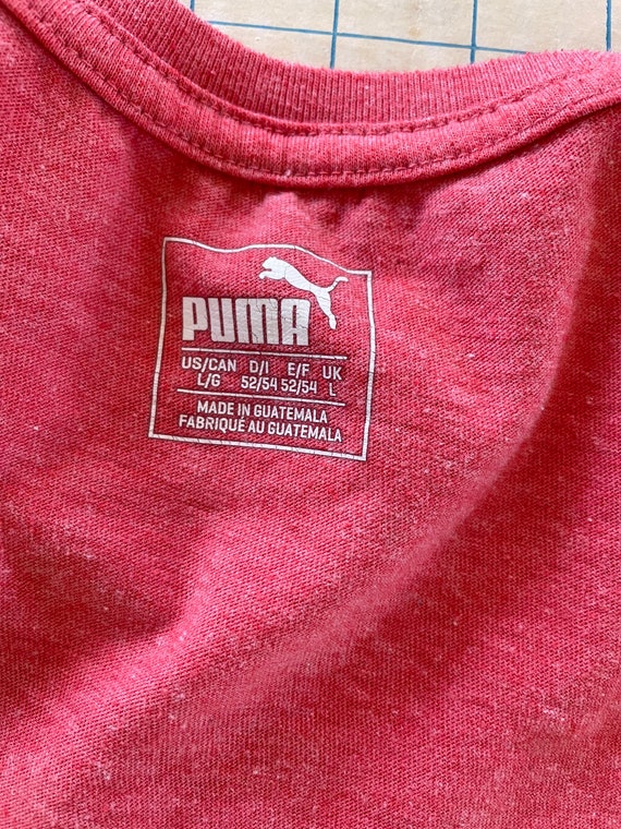 Large T Shirt, Puma Logo, Thrifted Clothing, Uniq… - image 5