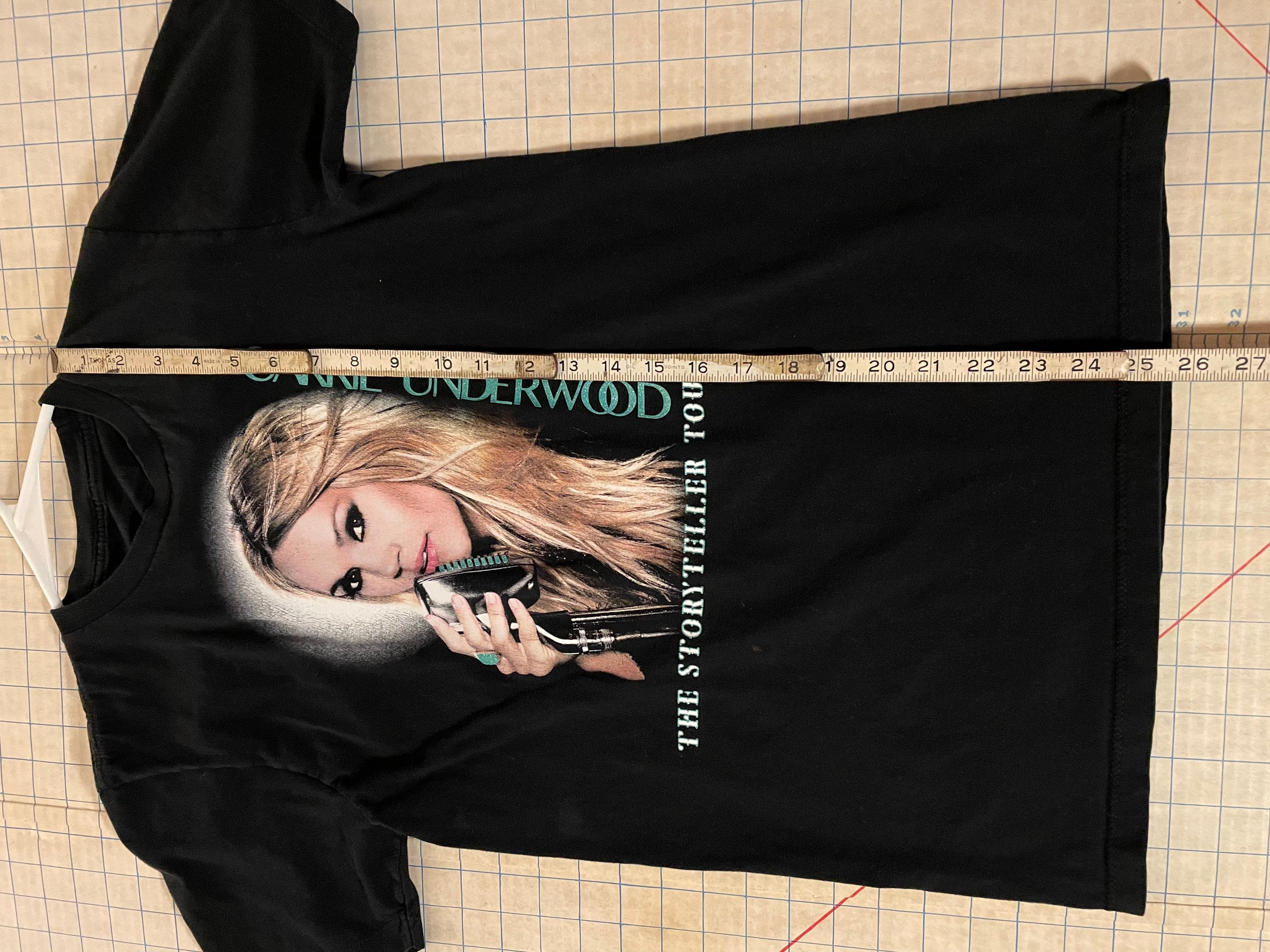 Carrie Underwood Play On 2010 Tour T-Shirt Black size S | eBay