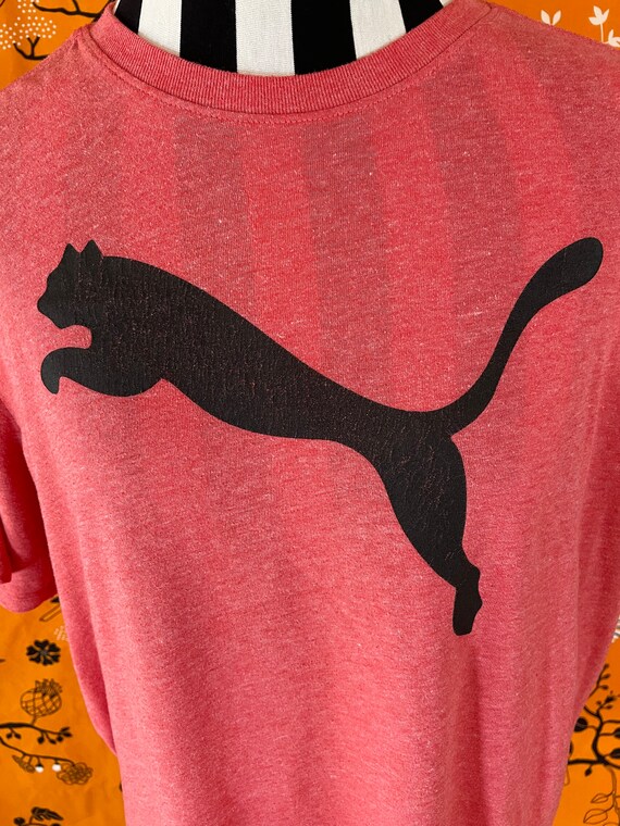 Large T Shirt, Puma Logo, Thrifted Clothing, Uniq… - image 3