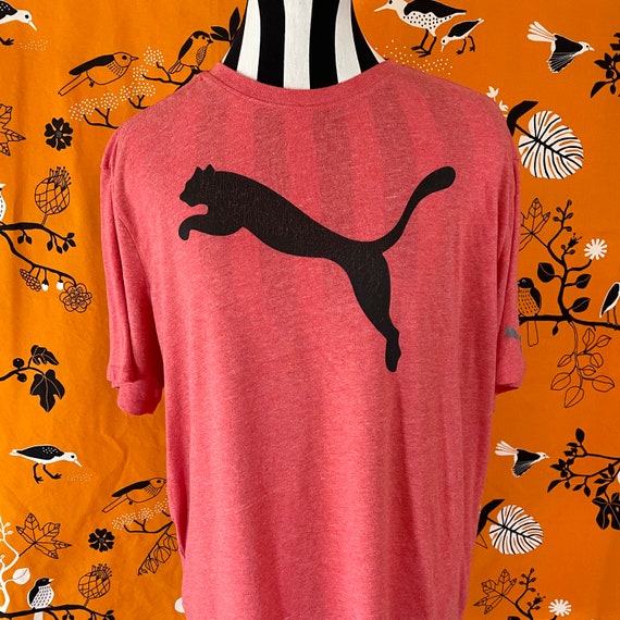 Large T Shirt, Puma Logo, Thrifted Clothing, Uniq… - image 1