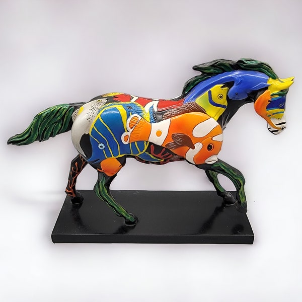 Trail Of Painted Ponies Tropical Reef Horse 12207 1E/9.482 No Box