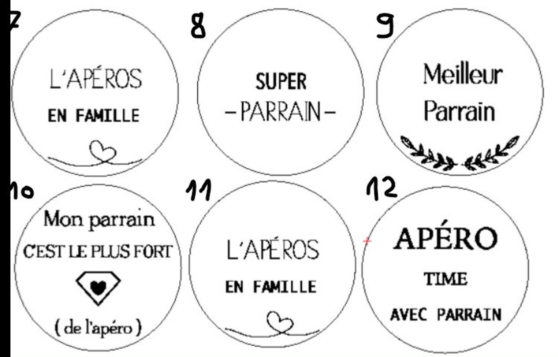 6 Sous-verres En Bambou Personnalisables - 7,7 X 7,7 Cm, Pour Couples, Cadeau Anniversaire