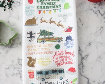 Griswold Family Christmas Towel | Holiday towel | Gift for her | National Lampoon