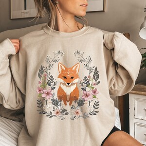 Fox hotsell animal sweatshirt