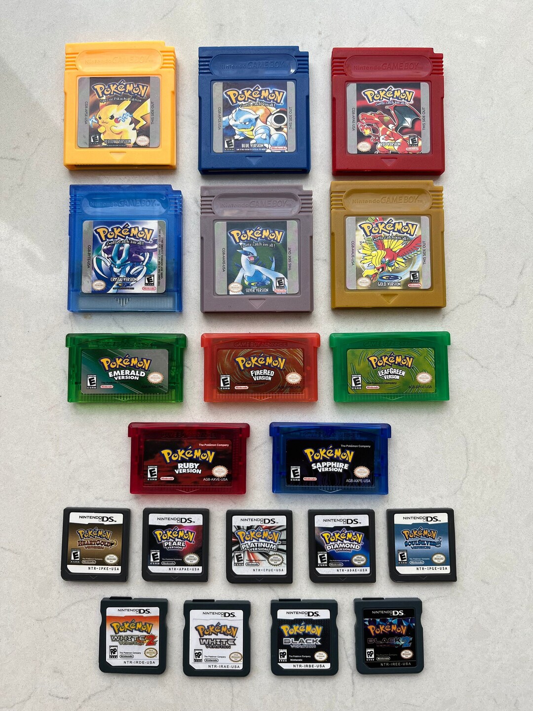 Some GBA/DS Pokemon mail. Got the Dialga case to home Diamond and