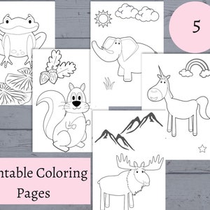 Printable Animal Coloring Pages