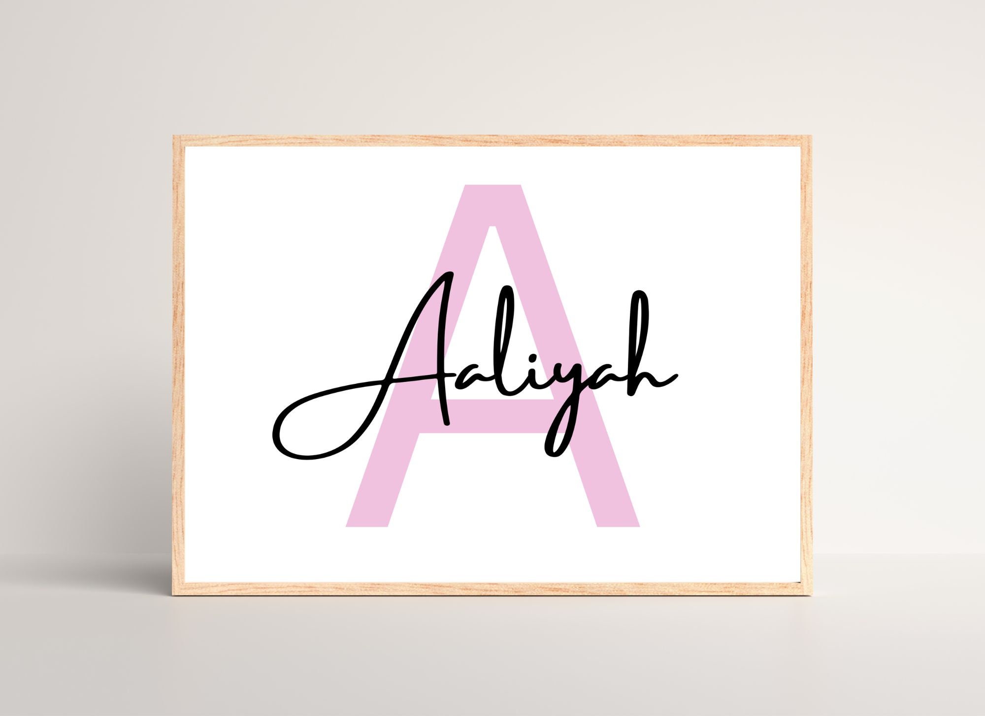 Custom Name Print Name Printable Personalized Name Print Etsy