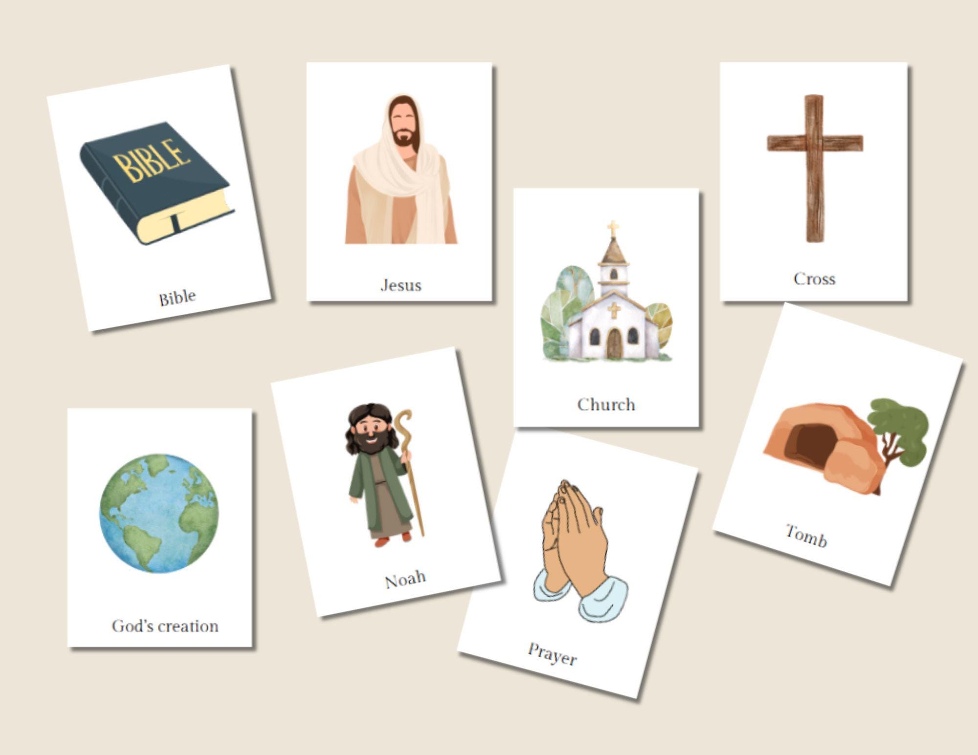 Kids Bible Flashcards Printable Bible Flashcards Bible Cards Kids Bible Flashcards Printable Bible Flashcards Bible Cards