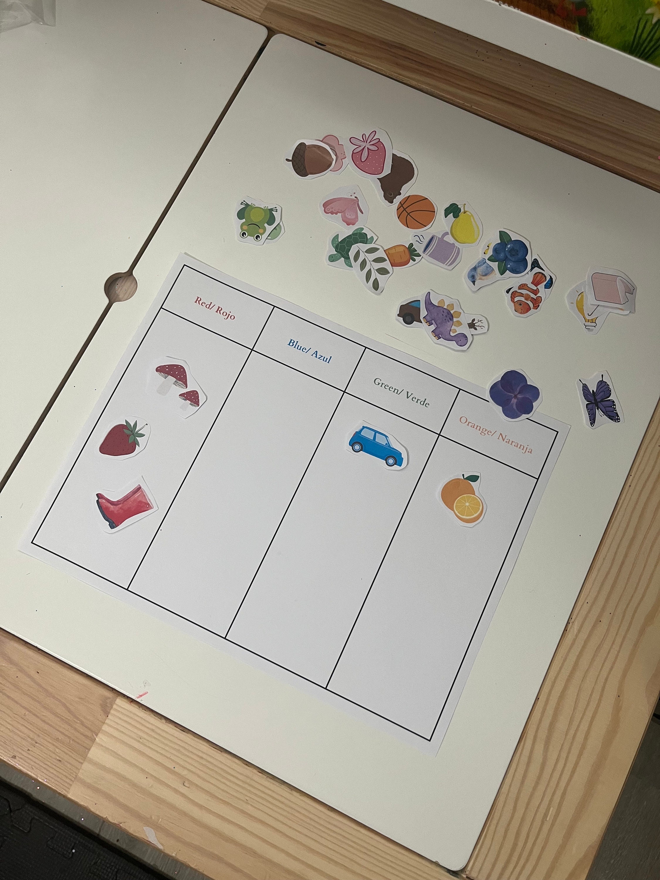 Hojas de trabajo imprimibles para niños pequeños o libro de trabajo ...