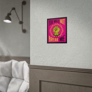 Dungeon Crawler Carl Motivational Art Print, Retro Propaganda image 9