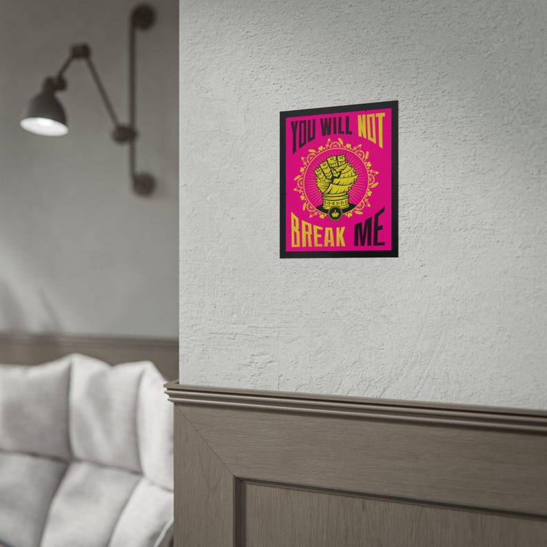 Dungeon Crawler Carl Motivational Art Print, Retro Propaganda image 9