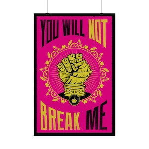 Dungeon Crawler Carl Motivational Art Print, Retro Propaganda image 4
