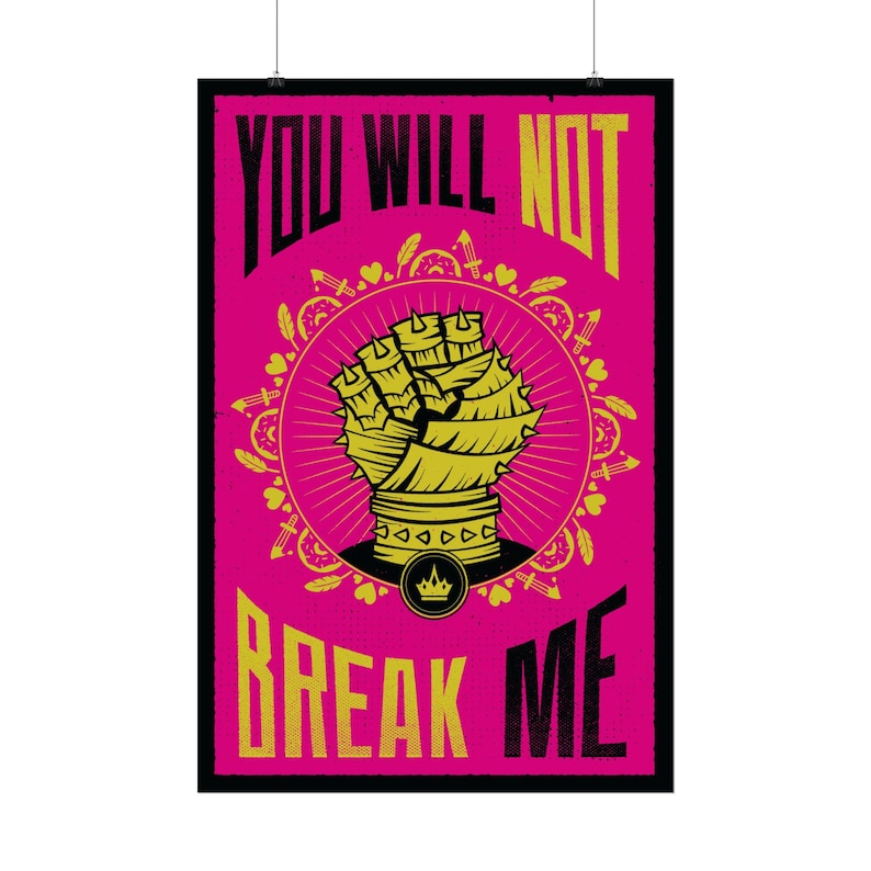 Dungeon Crawler Carl Motivational Art Print, Retro Propaganda image 4