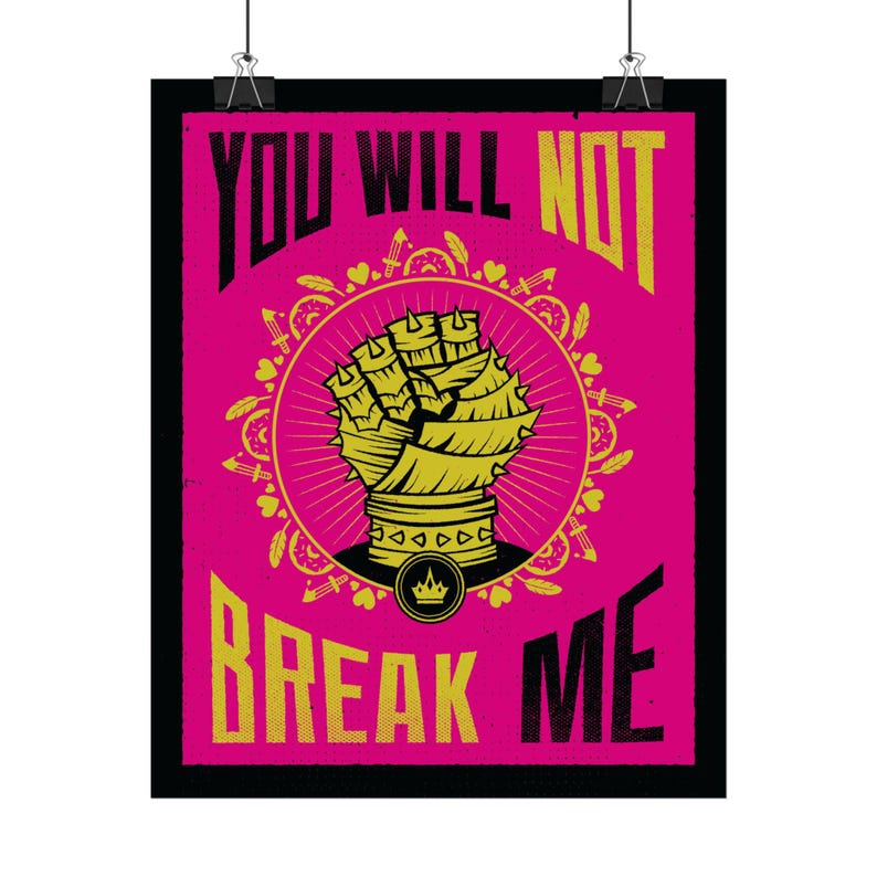 Dungeon Crawler Carl Motivational Art Print, Retro Propaganda image 6