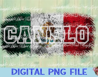 Canelo, Digital Download, PNG File, High Resolution, Sublimation File, Direct To Film, Ready To Print, Sports Sublimation