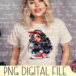 Cute Chola - Digitaler Download, PNG Datei, hohe Auflösung, Sublimationsdatei, Direkt zum Film, fertig zum Drucken, Chola Life, Cholas, Mi Barrio