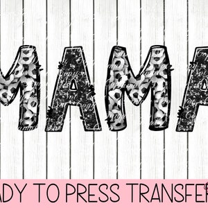 Soccer MAMA- Ready To Press Sublimation, DTF or HTV Transfer | Soccer Life | Field Life | Deportes | Heat Transfer| Mom | Pick Your Option