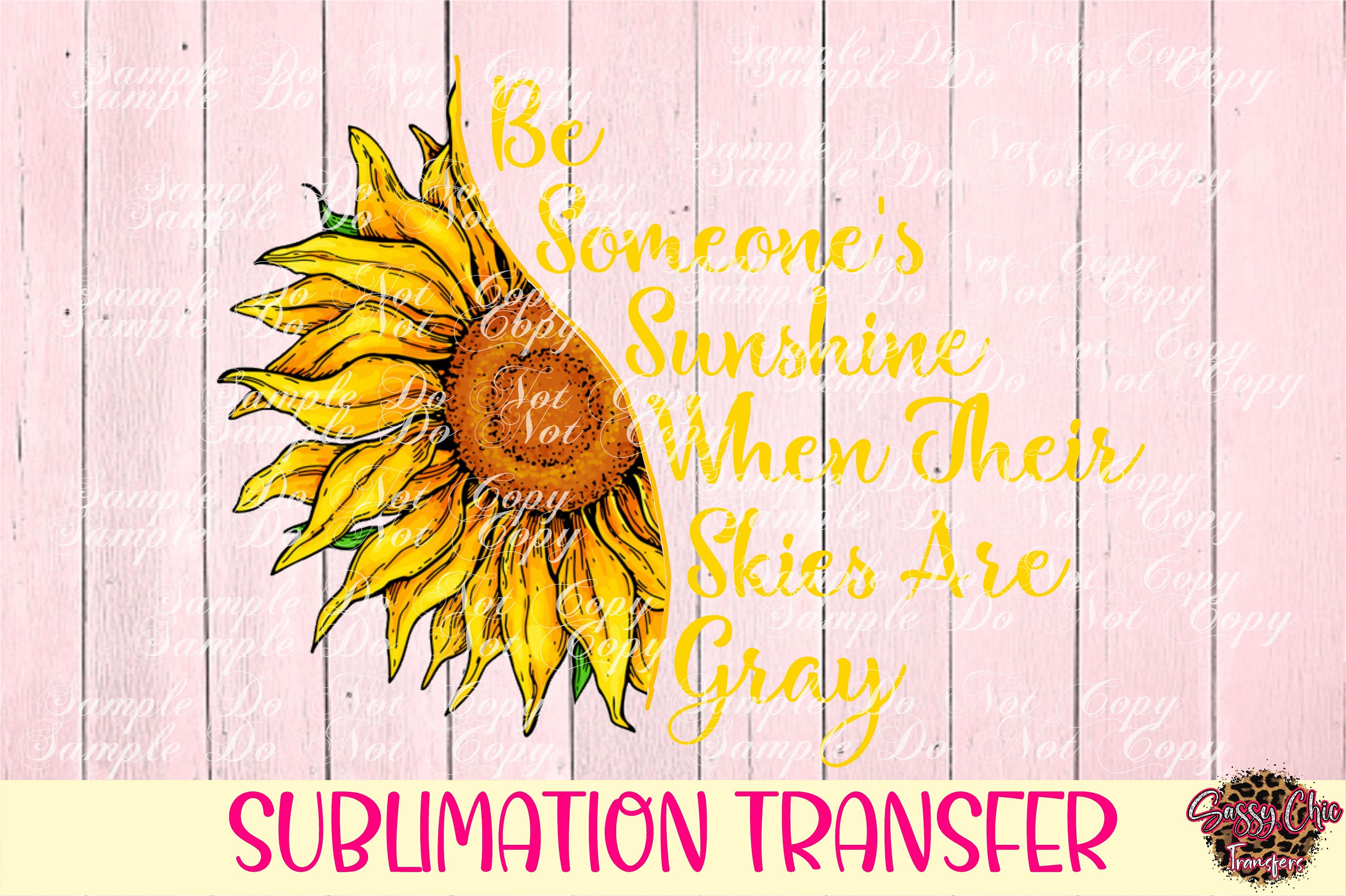 Iron On Transfer Someone's Sunshine Transfer Sublimation Transfer T-shirt Transfer