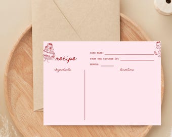 Printable Recipe Cards