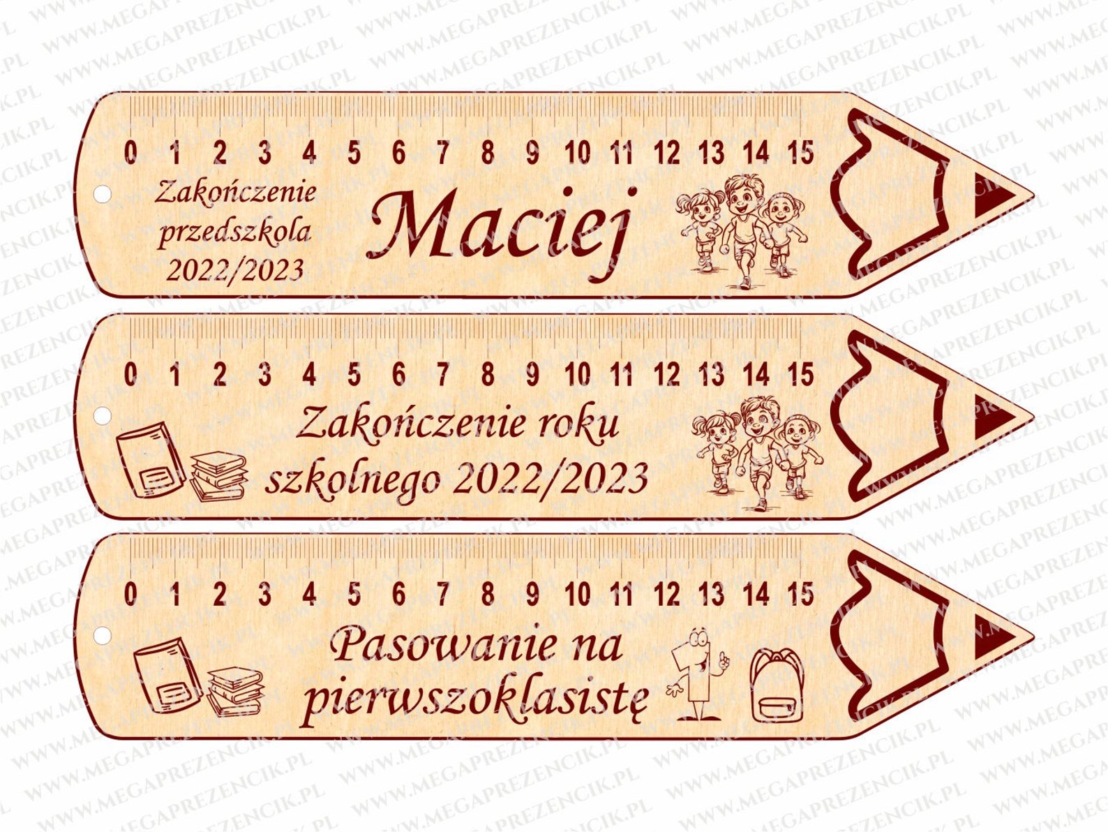 Personalized Ruler, Fit for a Student, Fit for a Preschooler. End of ...