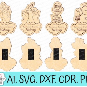 Thanks to communion guests / Communion Magnets / Communion clipart / Holy Communion svg / First Holy Communion / laser cut svg / Cut File