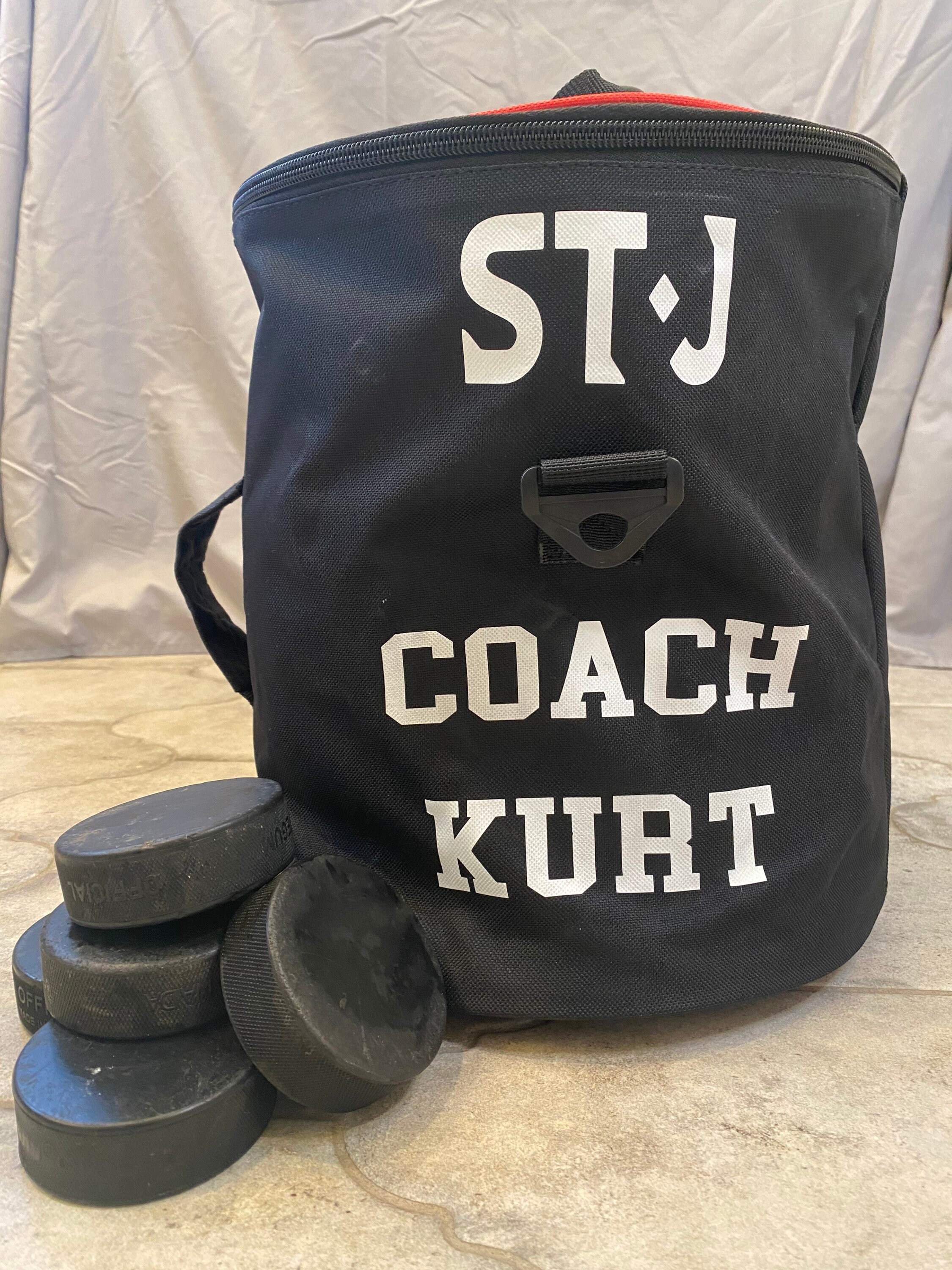 Hockey Puck Bag Etsy