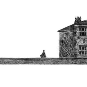 Jane Eyre, Thornfield Hall Postcard image 2