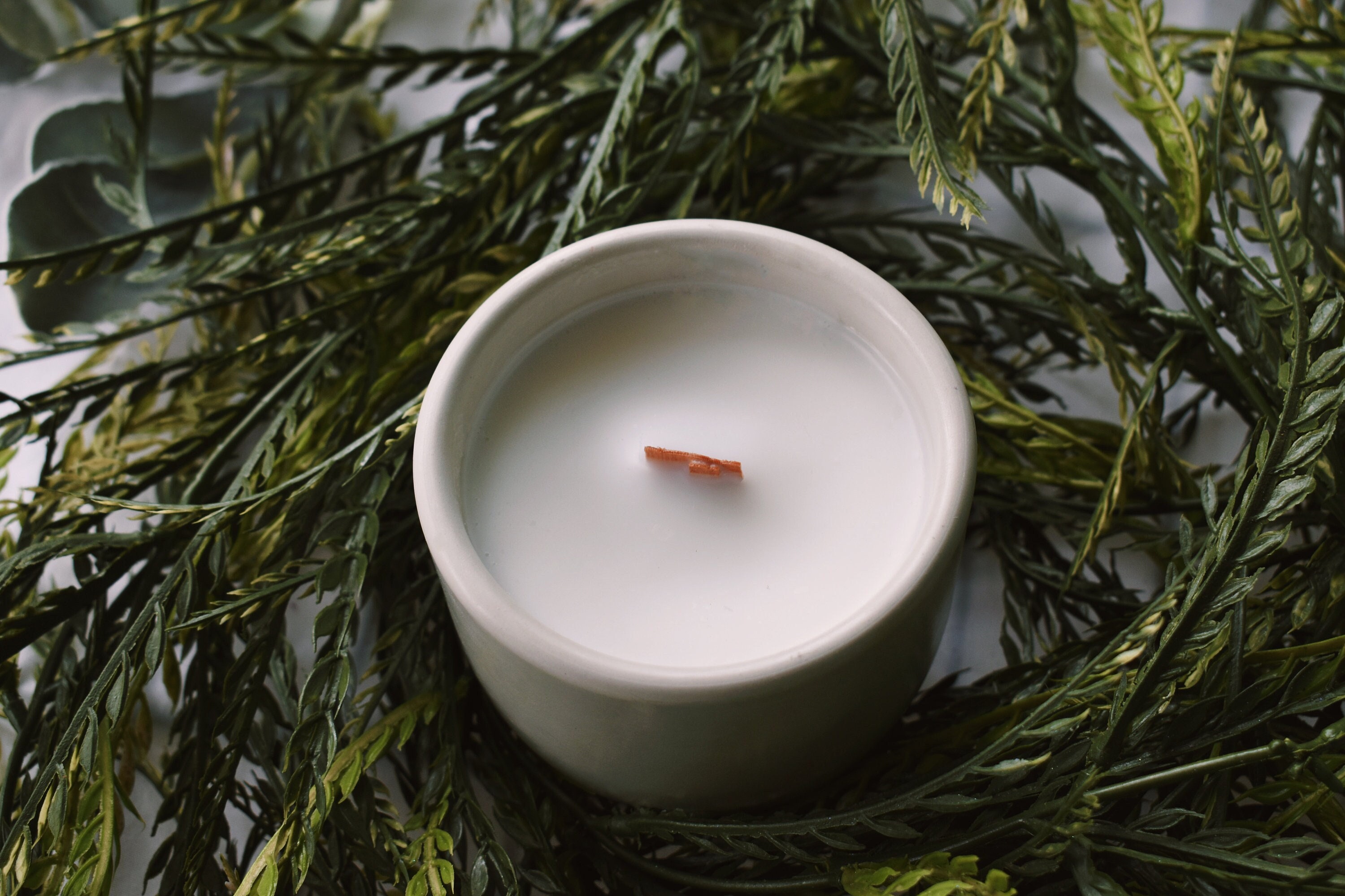 Rust Cement Candle Candles Rust Luxury Candles Large Etsy