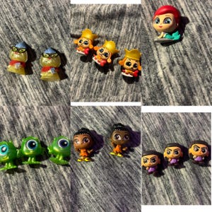 ディズニー キャラクターピン 食べ物の形をしたキャラクターピン5個セット ディズニーパーク