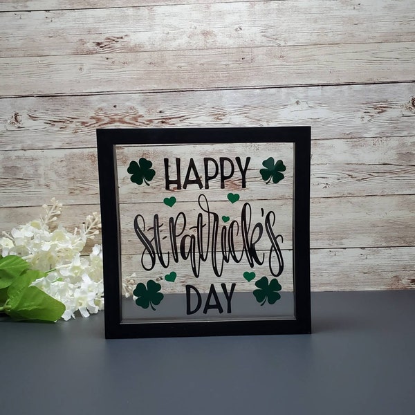 St. Patrick's Day Decor, St. Patrick's Day Picture, St. Patrick's Day Tabletop Decor, St. Patrick's Day Wall Decor