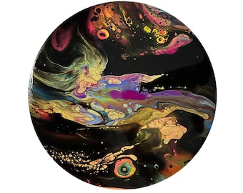 MAGIC CARPET RIDE Acrylic Resin Painting Adriana Naylor